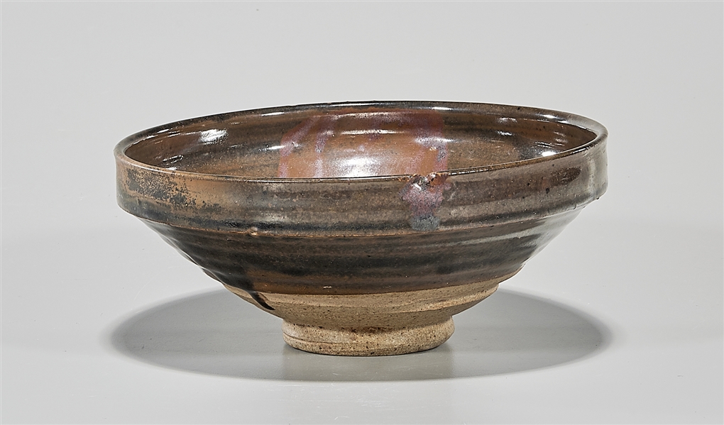 Chinese brown glazed ceramic bowl  2ae766