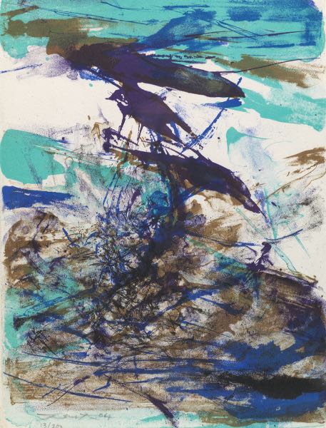 ZAO WOU-KI (CHINESE, 1921 - 2013) 12