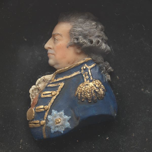 WAX PORTRAIT OF ADMIRAL DUNCAN