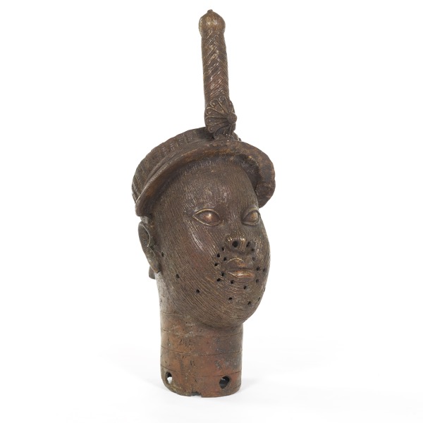 BENIN HEAD OF OBA 23¼" x 9" x