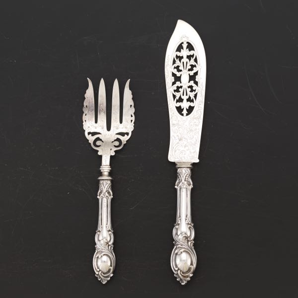 SET OF ENGLISH VICTORIAN STERLING 2ae862