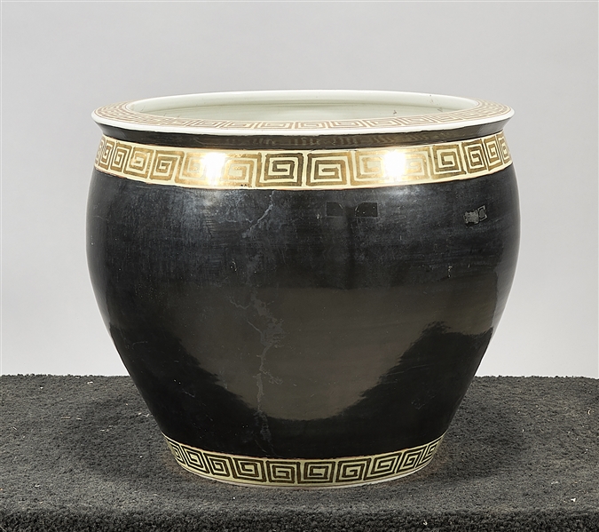 Chinese black glazed porcelain