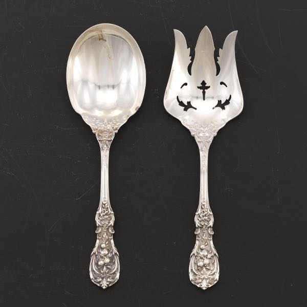 REED & BARTON STERLING SILVER SALAD