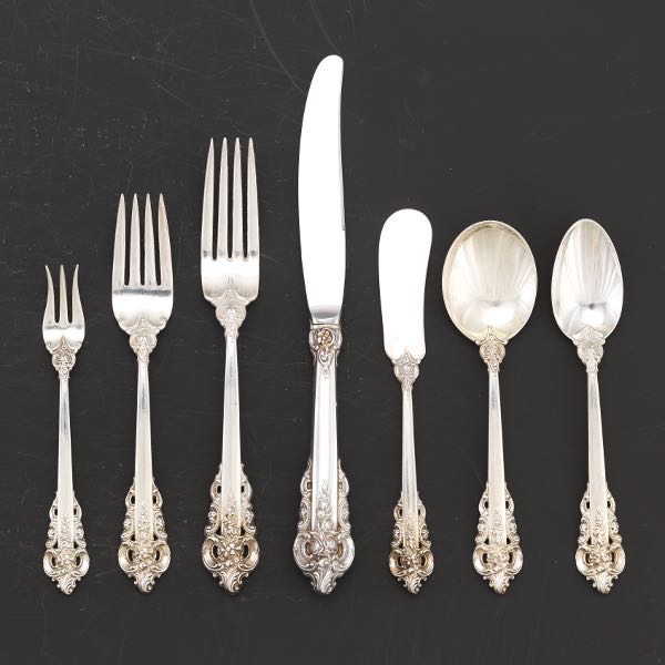 WALLACE STERLING SILVER FLATWARE 2ae8ee
