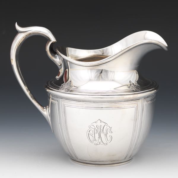 DURGIN STERLING WATER PITCHER,