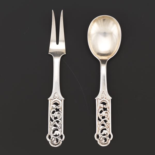 830 SILVER SCANDINAVIAN SPOON AND 2ae923
