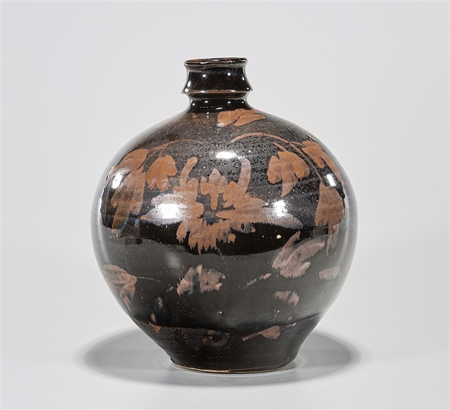 Chinese brown glazed ceramic small 2ae990