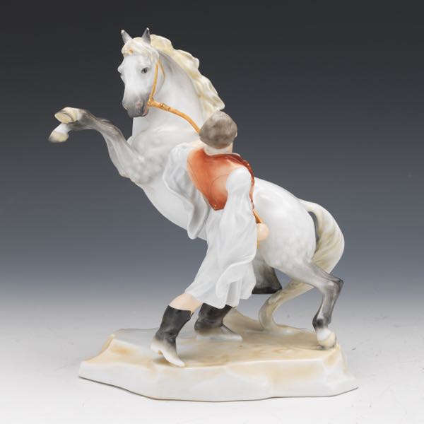 HEREND PORCELAIN EQUESTRIAN GROUP 2ae9d4