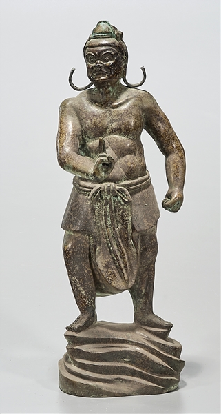 Chinese bronze Buddhist figure;