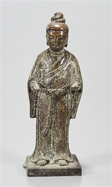 Chinese bronze Buddhist figure  2ae9e7