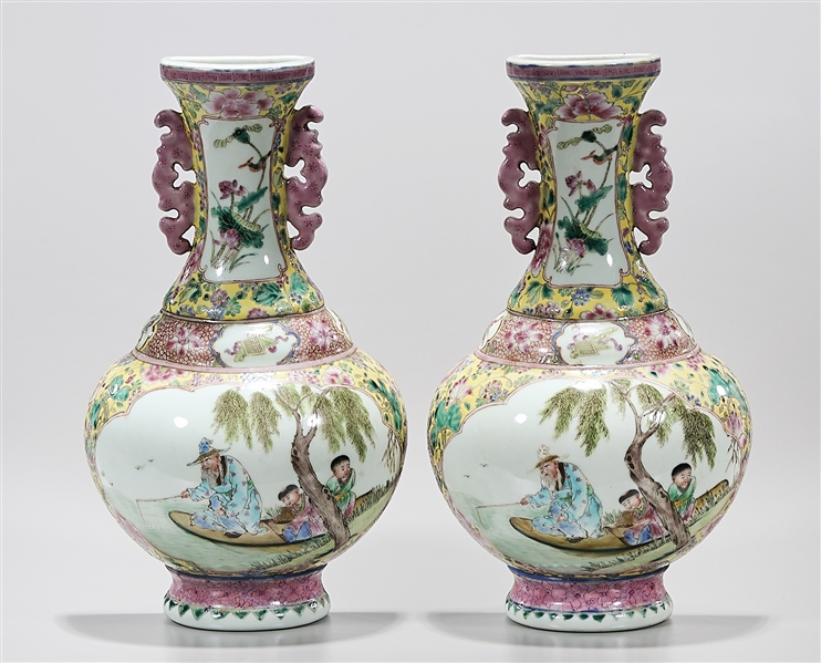 Two Chinese enameled porcelain 2aea1f