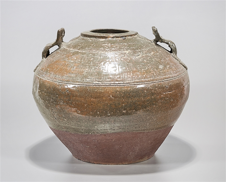 Chinese archaistic glazed pottery