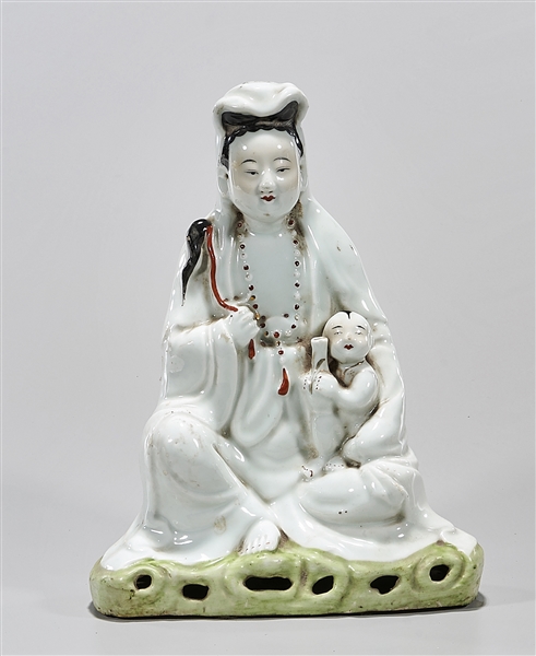 Chinese glazed porcelain seated 2aea3d