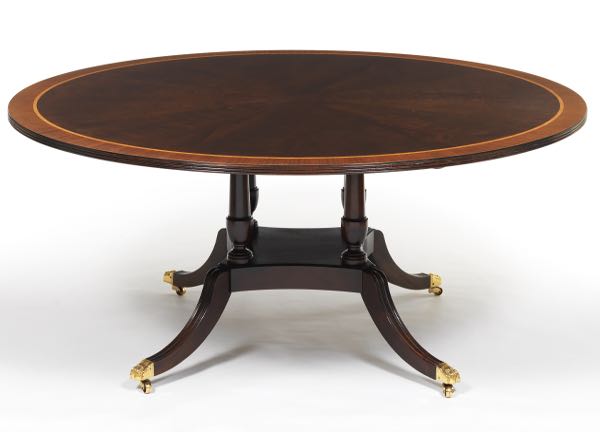 STICKLEY MAHOGANY ROUND DINING 2aea9b