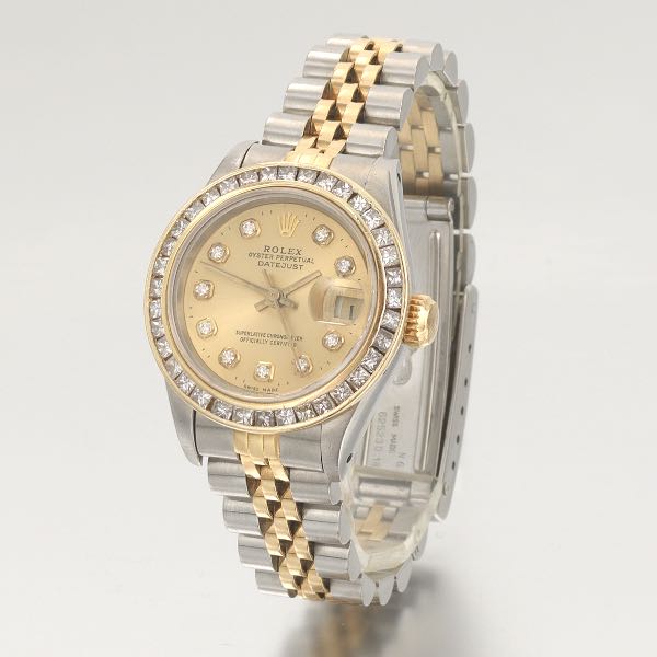 LADIES ROLEX DATEJUST DIAMOND TWO 2aeb1e