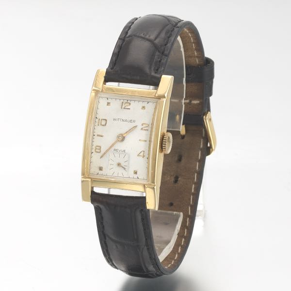 WITTNAUER GENTLEMAN S GOLD WRISTWATCH 2aeb4d