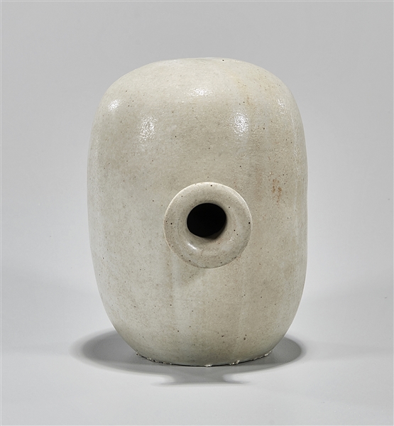Korean glazed ceramic wine vessel;