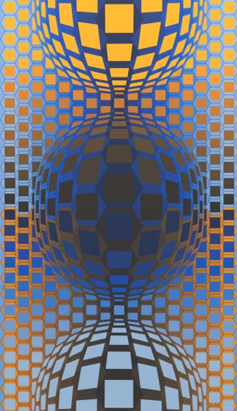 VICTOR VASARELY (HUNGARIAN/FRENCH,