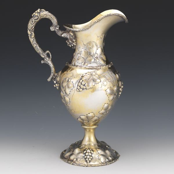 LARGE STERLING SILVER EWER CA  2aec1f