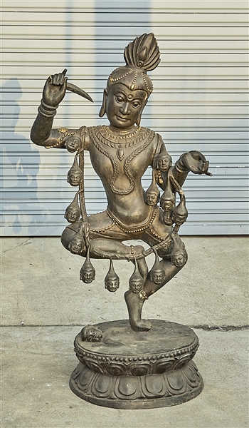 Southeast Asian bronze sculpture