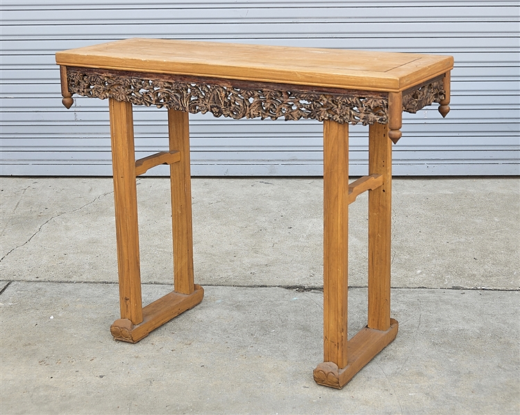 Chinese wood altar table carved 2aed5f