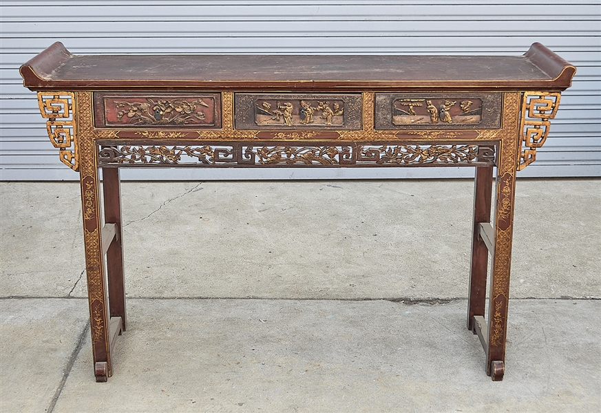 Chinese hard wood altar table  2aed66