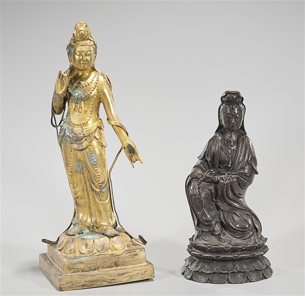 Two Chinese Guanyin figures including 2aee01