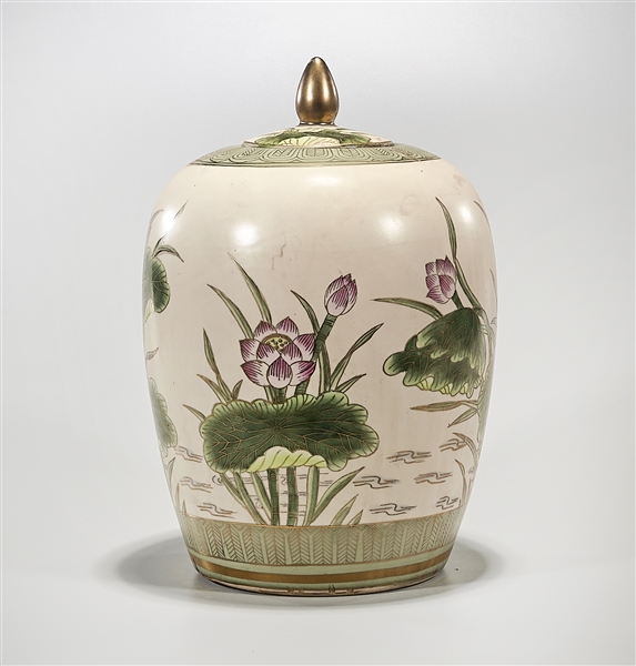 Chinese painted porcelain covered