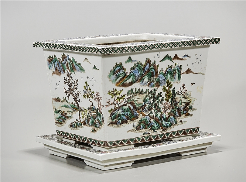 Chinese enameled porcelain rectangular 2aee66