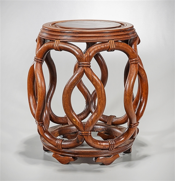 Chinese hard wood stool 18 x 2aee76