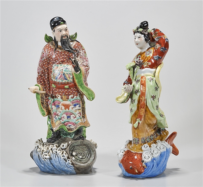 Two Chinese enameled porcelain 2aeea5