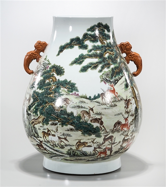 Chinese enameled porcelain zun 2aeea3