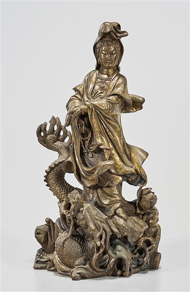 Chinese bronze figure of Guanyin 2aef44