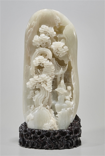 Chinese jade carving of figures 2aef55