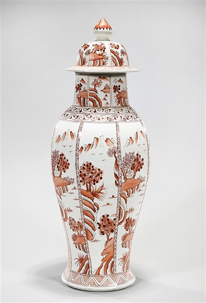 Chinese enameled porcelain covered