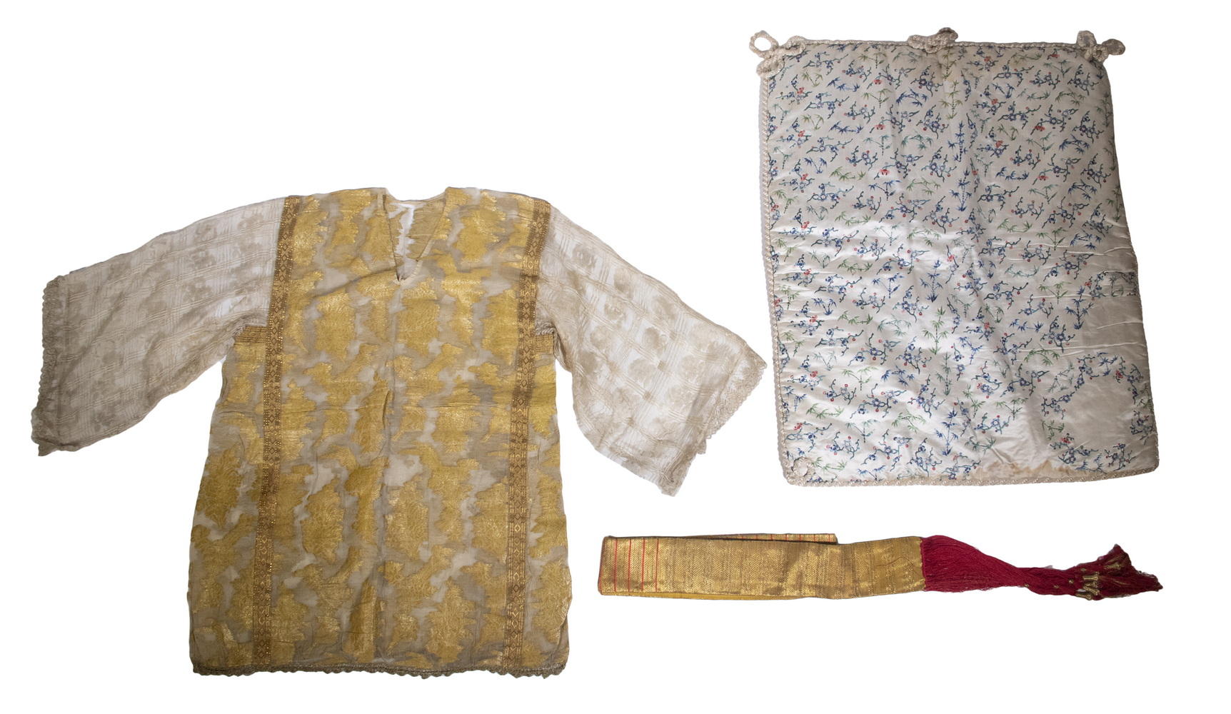 (3) ASSORTED TEXTILES Including:
