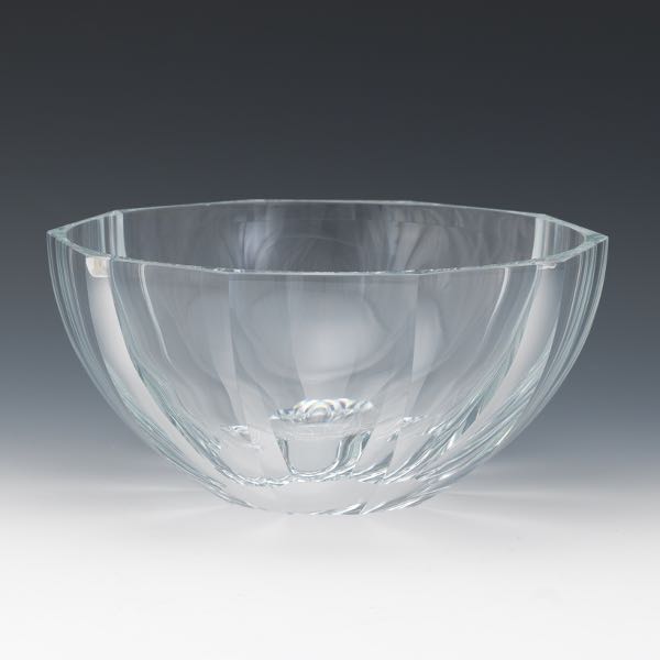 MOSER GLASS BOWL 5 x 11 Clear 2b1860