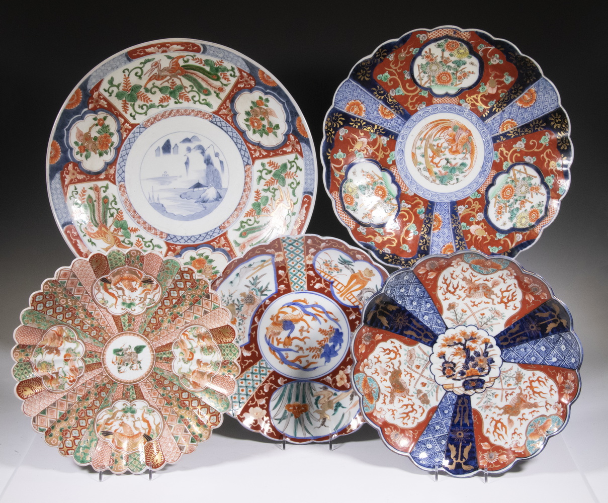 JAPANESE IMARI CHARGERS Collection 2b188f