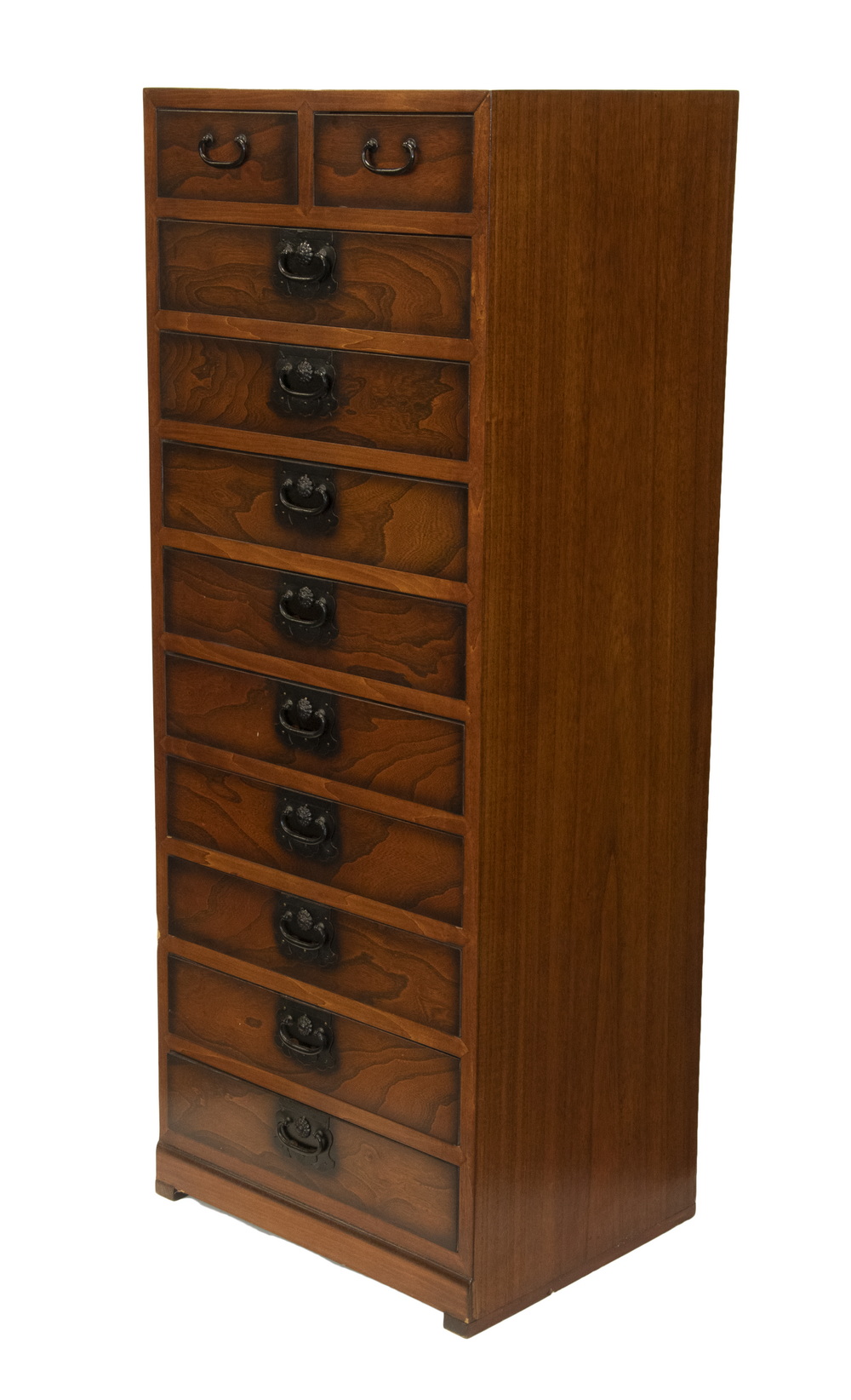 TWO OVER NINE DRAWER JAPANESE ROSEWOOD