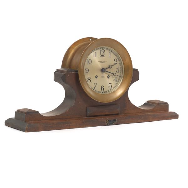 CHELSEA SHIPS CLOCK 3.5 x 7.25 case,