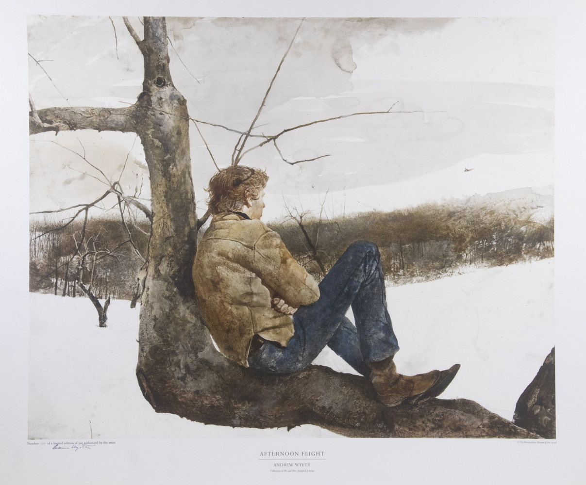 ANDREW NEWELL WYETH PA ME 1917 2009  2b1940