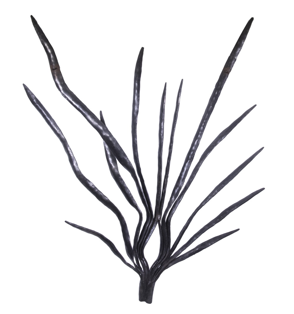 IRON WALL SCULPTURE Yucca Leaves,