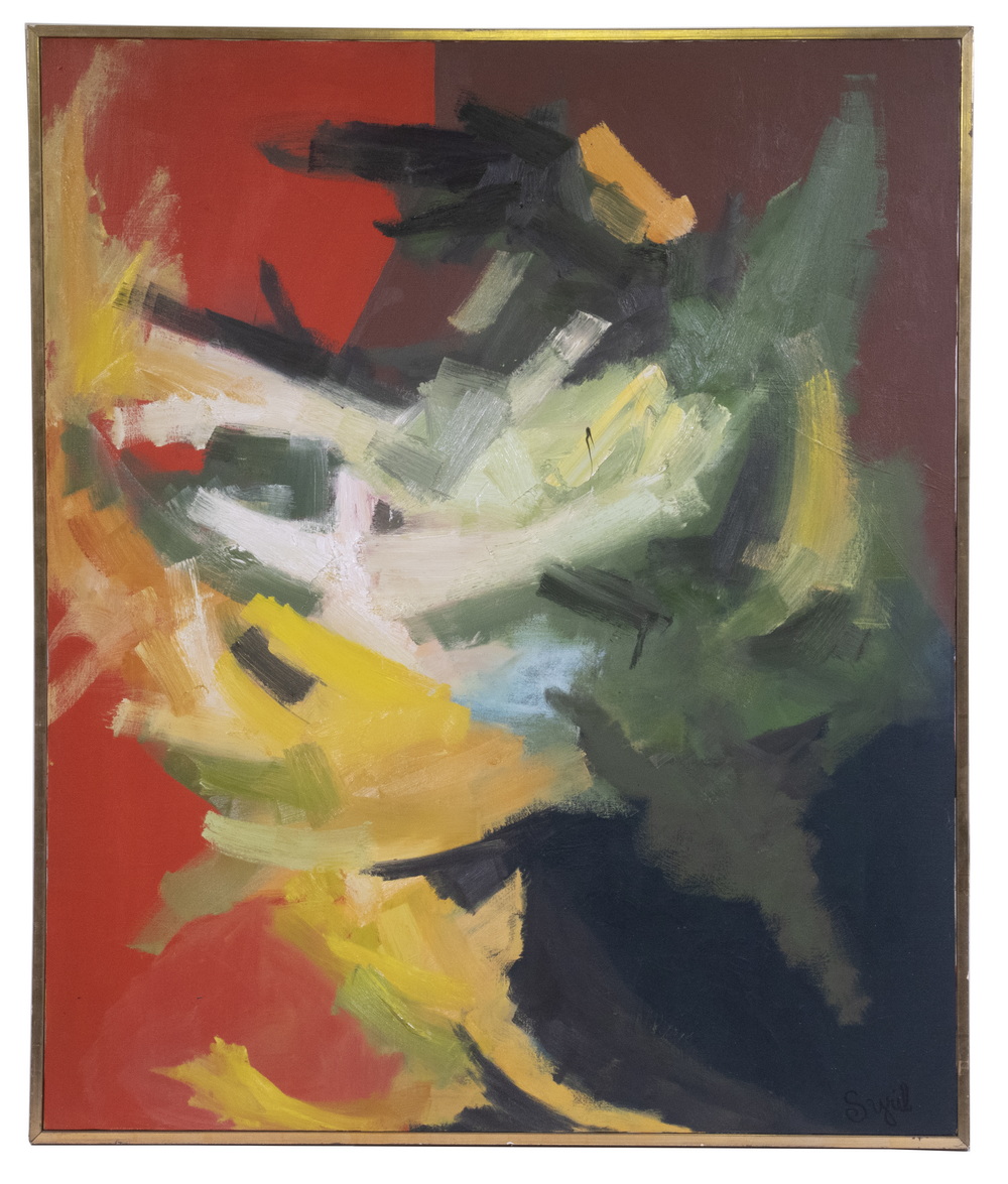SYRIL FRANK (NY, 1929-2021) Abstract