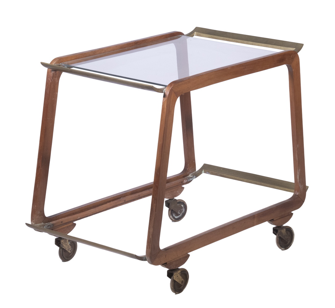 MID CENTURY AUSTRIAN BAR TROLLEY 2b1a5c