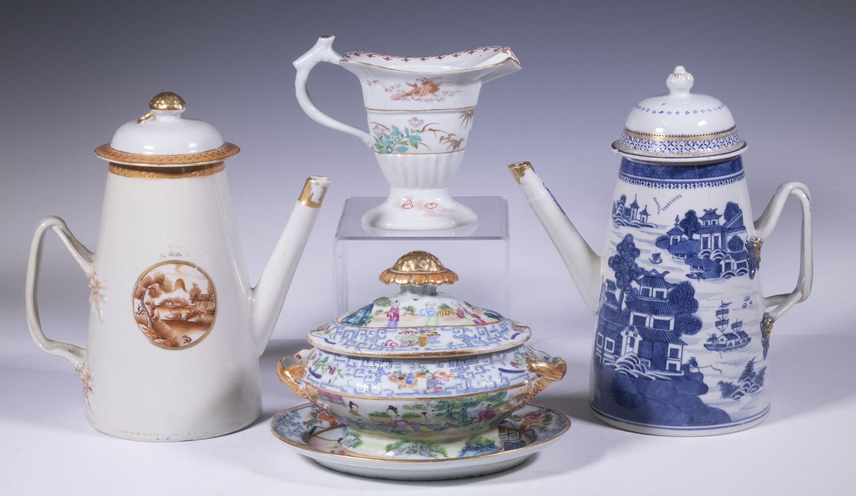 (5 PCS) CHINESE EXPORT PORCELAIN