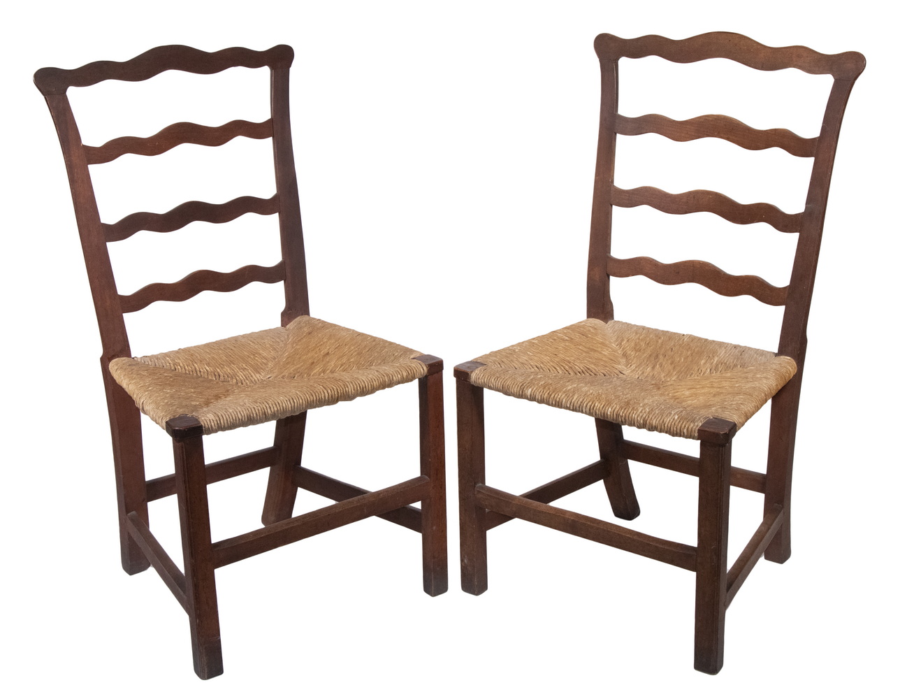 PR CHIPPENDALE RIBBON BACK CHAIRS