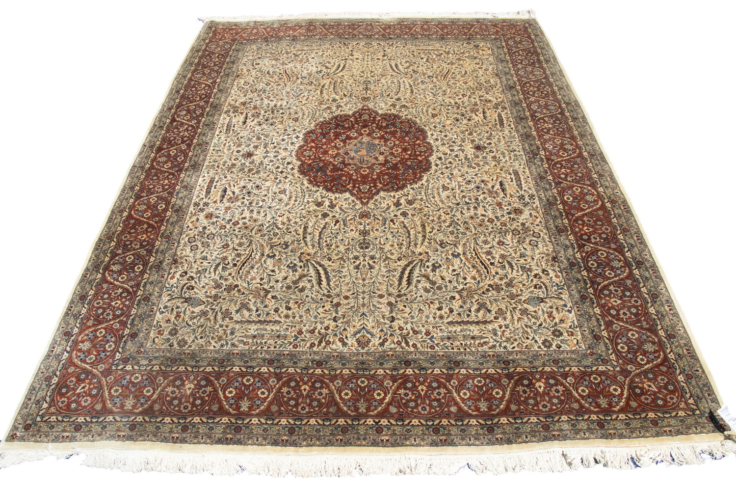 KASHAN CARPET (9' X 12'6") Lobed