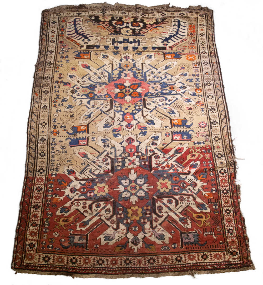 EAGLE KARABAGH RUG 4 11 X 7 6  2b1b28