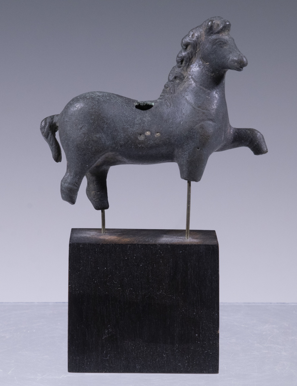 ANCIENT GREEK BRONZE HORSE FIGURE