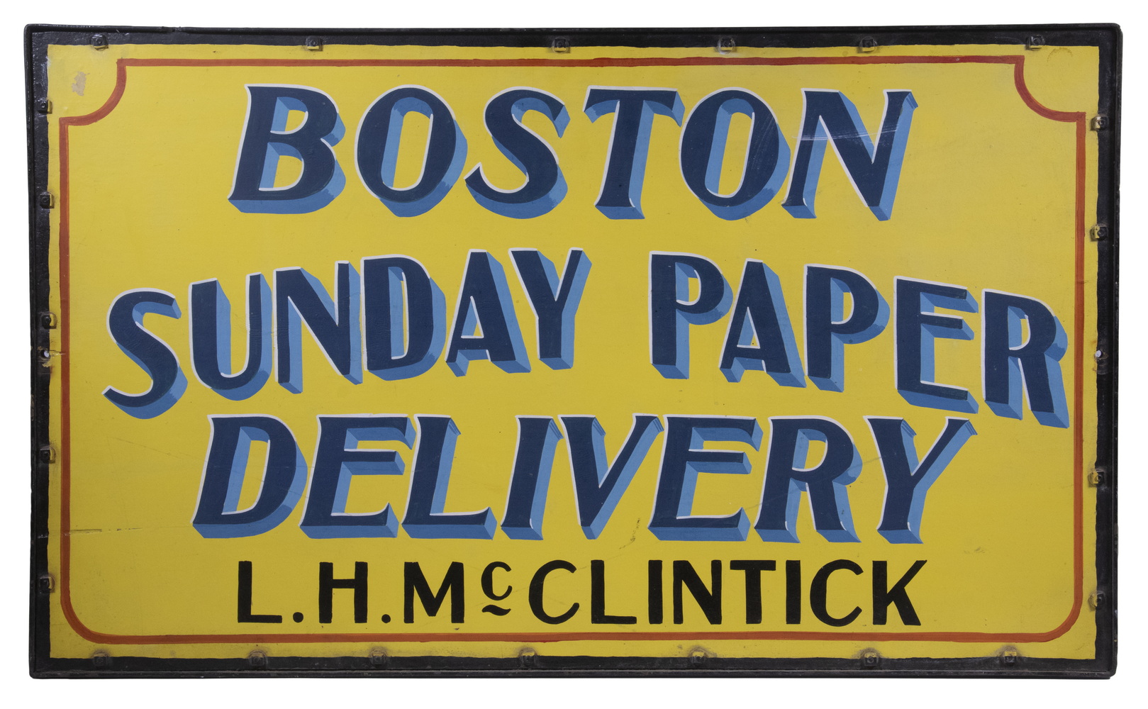 STOREFRONT BOSTON NEWSPAPER SIGN 2b1c1f